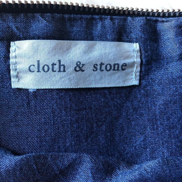 NWOT Anthropologie Soft Denim Bag - Picture 6 of 6